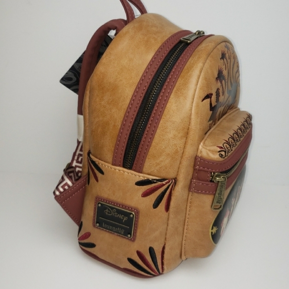NWT Loungefly Hercules Muses Mini Backpack - Picture 10 of 16